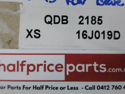 QFM Performance Rear Brake Pad set Suits Audi A4/A5/A7/Q5 New Part