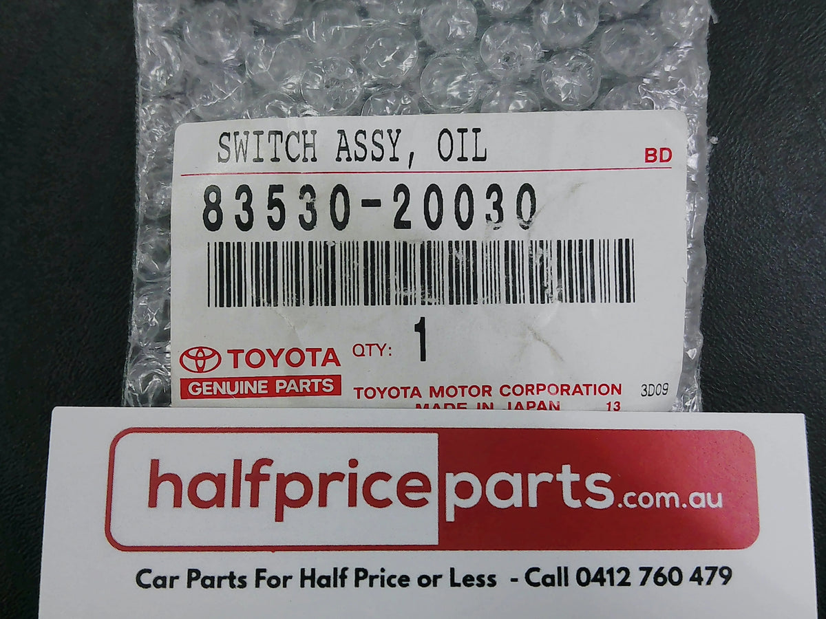Toyota Corolla/Celica Genuine Oil Pressure Switch New Part
