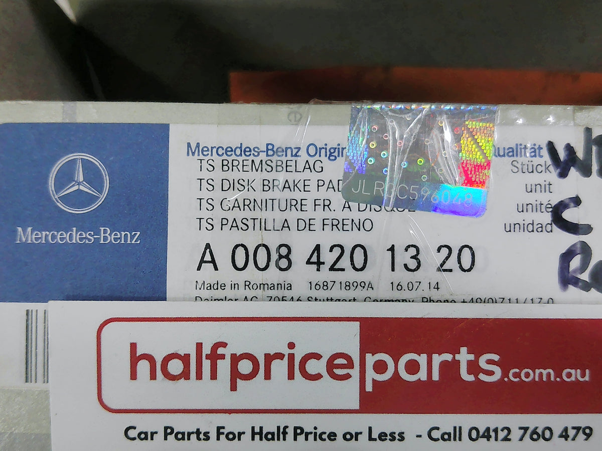 Mercedes-Benz C-Class/GLC Genuine Rear Brake Pads Set New Part