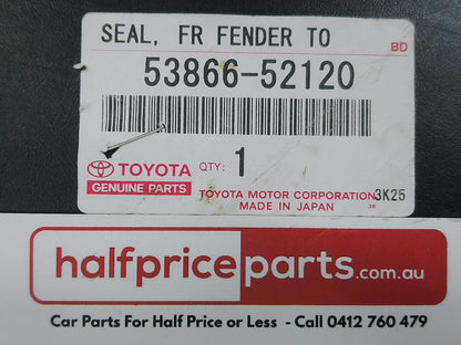 Toyota Yaris Genuine Right Hand Front Guard To Cowl Seal New Part