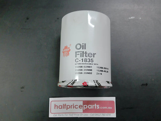 Sakura Oil Filter Suits Nissan Y60/Y61 Patrol/Terrano/Elgrand/Largo New Part