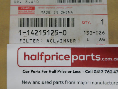 Isuzu Genuine Inner Air Cleaner New Part