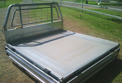 Toyota Hilux Dual Cab Genuine Heavy Duty Steel Tray With Sides (No Fitting Kit New Part)
