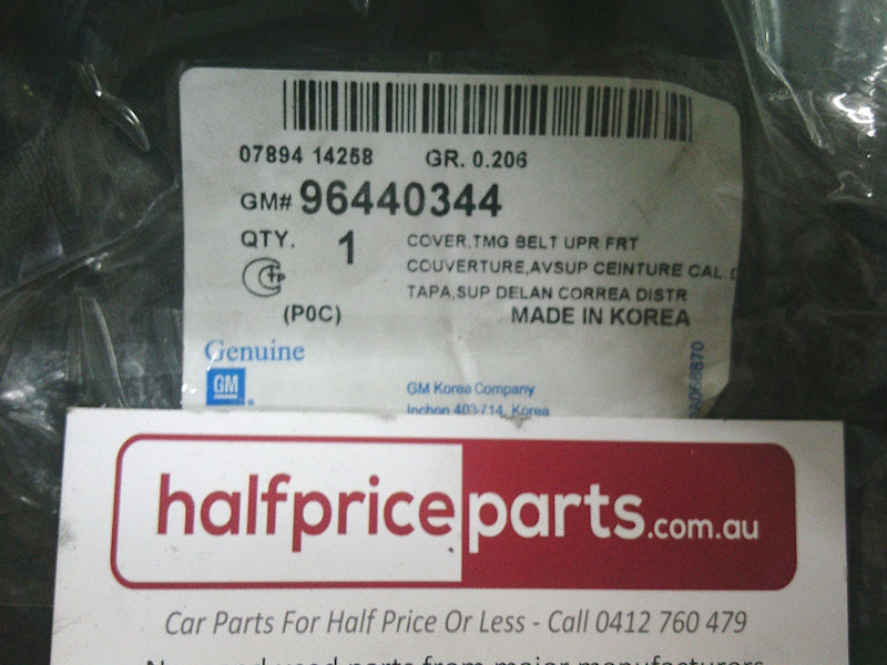 Holden CG Captiva Genuine Timing Belt Cover - New Part