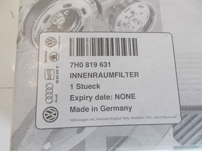 VW Genuine Cabin Air Filter for Transporter Toureg, Audi New part