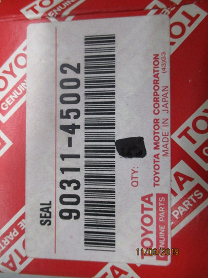 Toyota Genuine Oil Seal For Timing Chain Or Belt Cover New Part