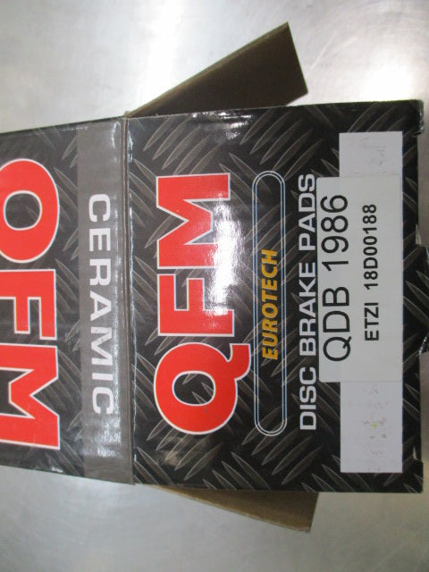 QFM Eurotech Ceramic Front Brake Pad Set Suits Mercedes-Benz Vito New Part
