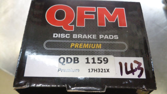 QFM Premium Rear Brake Pads Suitable for Ford/Mazda/Daihatsu - New Part