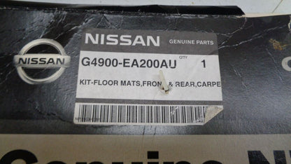 Nissan Pathfinder R51 Genuine Carpet Mat Set New Part