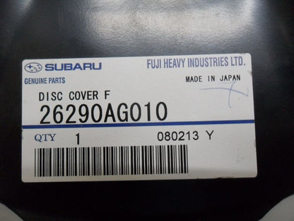 Subaru Forester Genuine Front Disc Brake Cover New Part