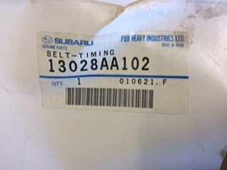 Subaru Genuine timing belt new part see below details