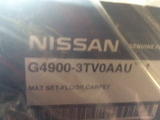 Nissan Altima L33T genuine front & rear carpet mat set new