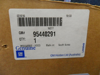 Holden Barina Genuine Bonnet Insulation New Part