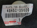 Toyota FJ Cruiser Genuine Toe Adjust Plate New Part