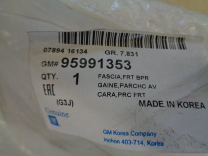 Holden JG Cruze Genuine Front Bar Cover New Part
