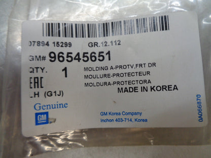 Holden Viva Genuine Left Hand Front Door Moulding New Part