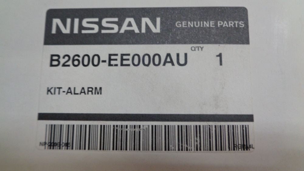 Nissan Tiida SC11-C11 Genuine Alarm Upgrade Kit New Part