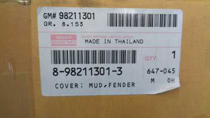 Isuzu MU-X Genuine Left Hand Front Fender Cover New Part