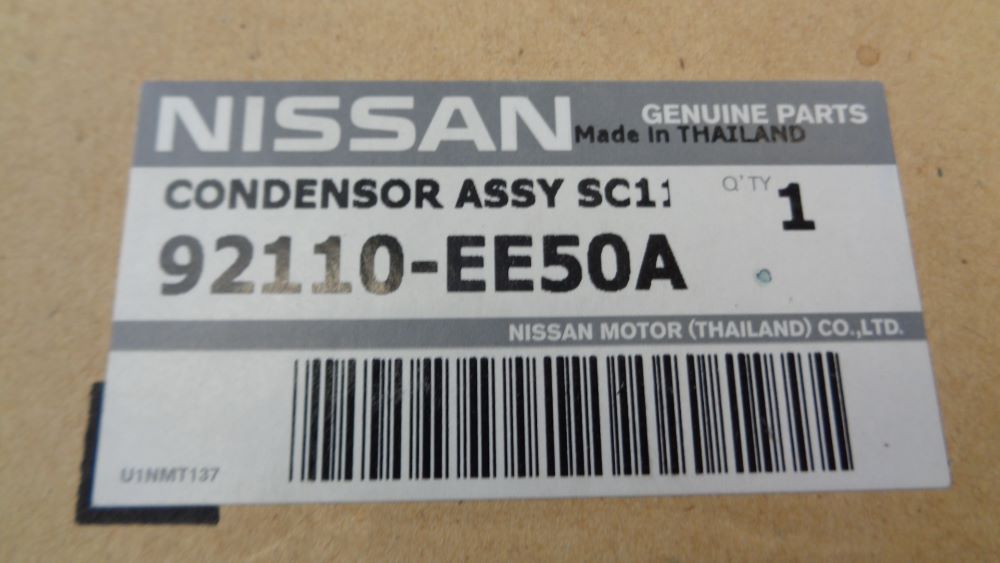 Nissan Tiida Genuine Condenser Assy New Part