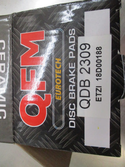 QFM Rear Brake Pad Set Suits Honda Civic New Part