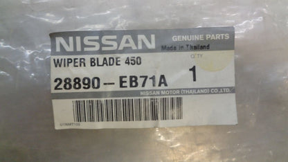 Nissan Navara D40 Genuine Passenger Wiper Replacement New Part.