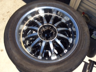 Demoda 20x8.5 Alloy Wheel Suits Toyota Hilux/Ford Ranger/Colorado Used VGC