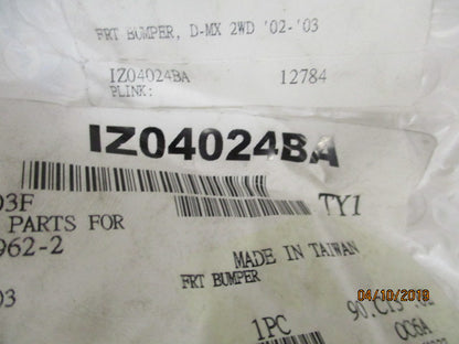 Tong Yang Front Bumper Cover Suits Isuzu D-Max New Part