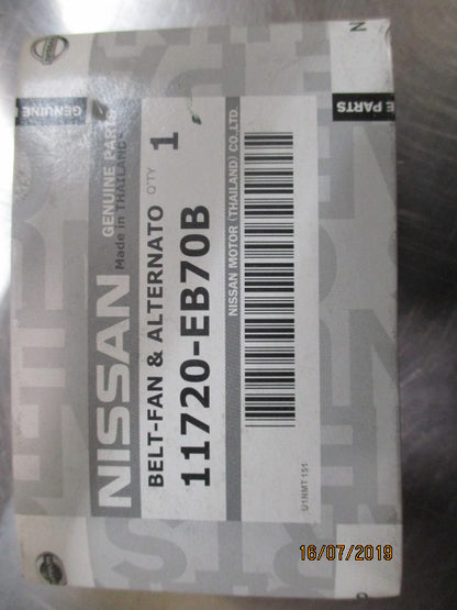 Nissan Navara D40M YD25 DCI Genuine Fan & Alternator Fan Belt New Part