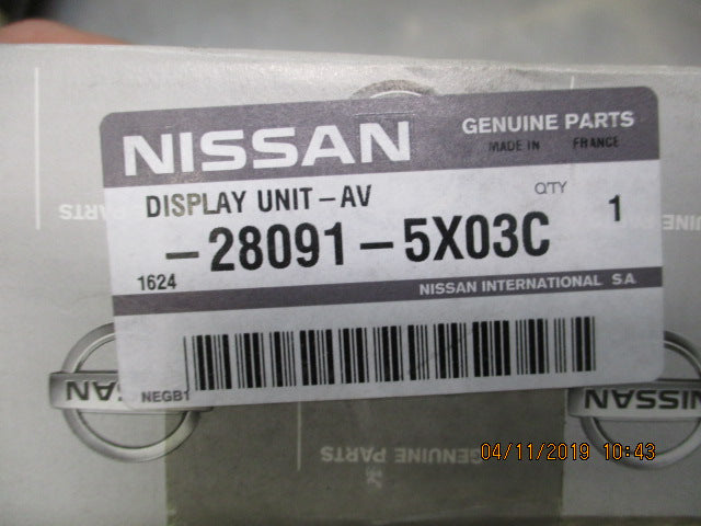 Nissan Maxima Genuine Display Unit New Part