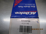 ACDelco Front Brake Pad Set Suits Hilux New Part