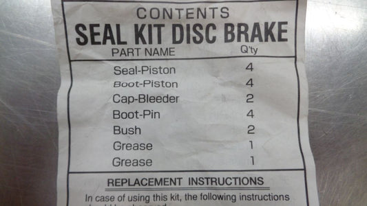 Nissan Navara D22/D21 Genuine Front Brake Caliper Seal Kit new Part