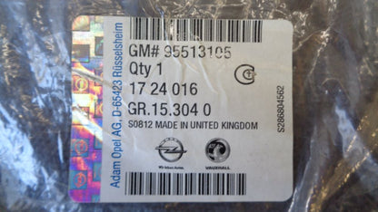 Holden Astra J Genuine Rear Cargo Mat Rubber 5 Door Hatch New Part