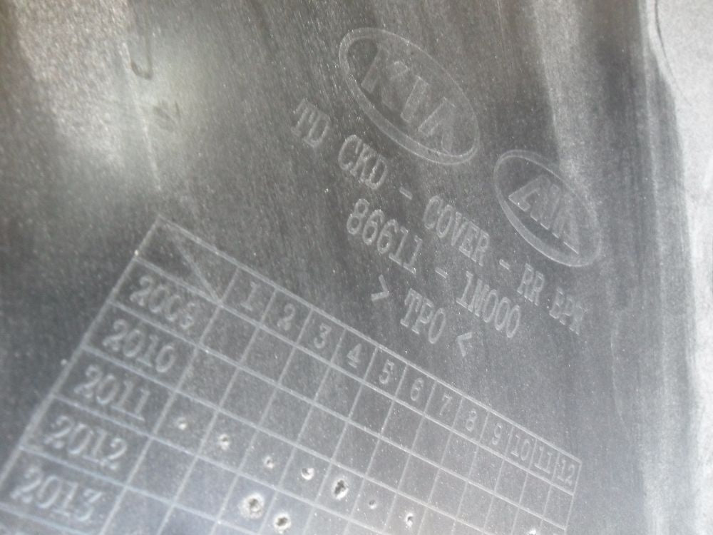 Used Rear Bar Cover Suitable for Kia Rio Sedan