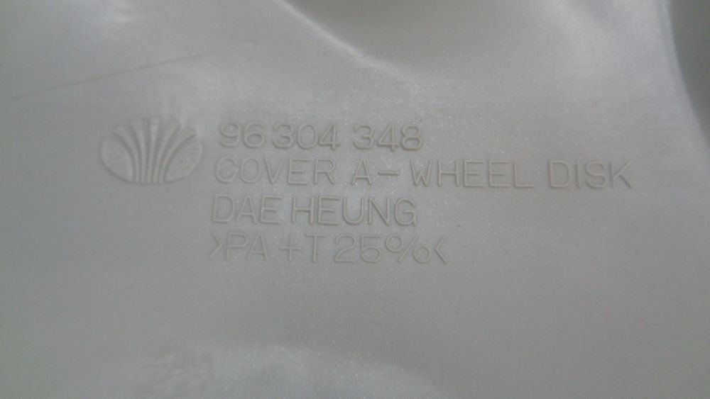 Daewoo Larnos Genuine Hubcap New Part