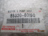 Toyota Camry-Corolla-Prius-C Genuine Windscreen washer Fluid Pump New Part