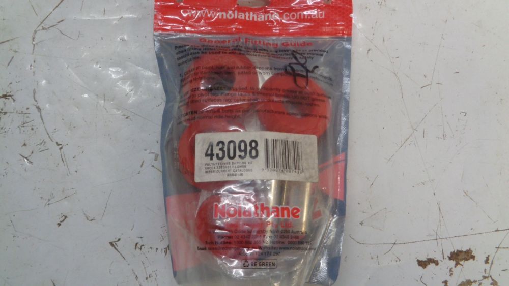 Nolathane Rear Shock Absorber Lower Bushing Suits Holden New Part