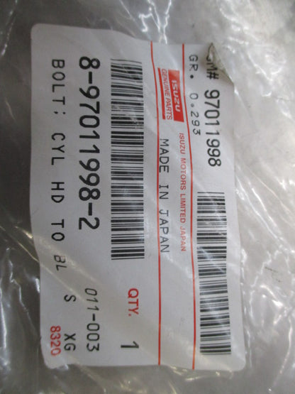 Holden Jackaroo Genuine Cylinder Head Bolt M11 x 155 New Part
