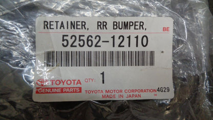 Toyota Corolla Genuine Right (Driver) Upper Rear Bumper Retainer New Part