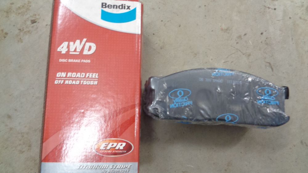 Bendex Front Brake Pads Suitable for Ford Econovan/Mazda E-Series New Part