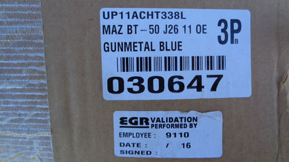 Mazda BT-50 Dual Cab Genuine (Gunmetal Blue) 3 Piece Hard Lid New Part