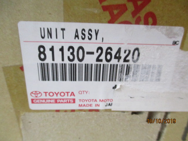 Toyota Hiace Genuine Right Hand Head Light New Part
