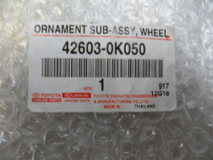 Toyota Hilux Genuine Wheel Hub Ornament New Part