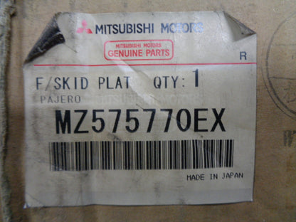 Mitsubishi Pajero Genuine Alloy Skid Plate New Part