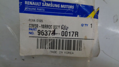 Renault Latitude Genuine Used Right (Driver) Elec Mirror Scalp New Part