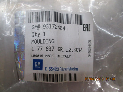 Holden Astra-G/Zafira-A Genuine Rear Lower Boot Lid Molding Chrome New Part