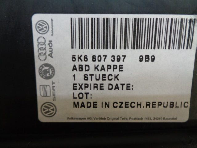VW Golf Genuine Rear Towing Cover Cap New Part