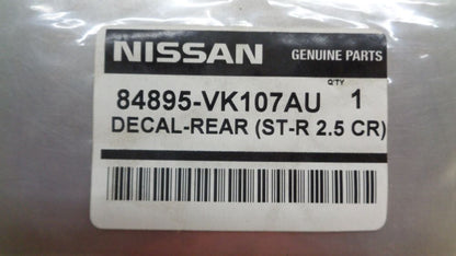 Nissan Navara D22 Genuine Tail Gate Decal New Part
