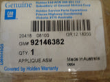 Holden VY-VZ Commodore Genuine Boot Garnish New Part