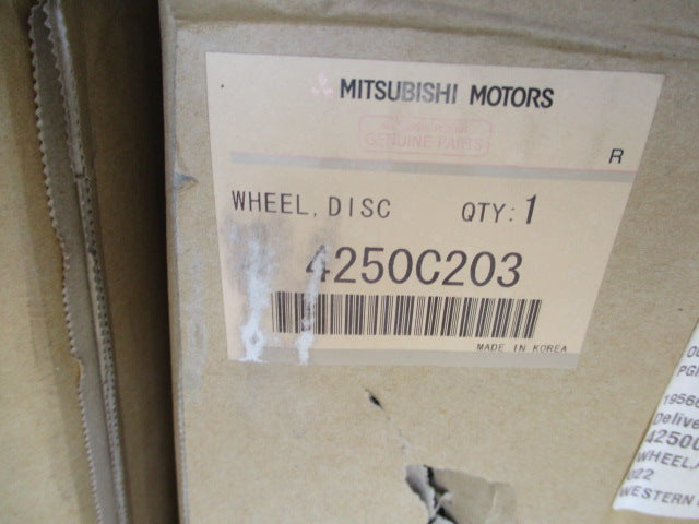 Mitsubishi Outlander / ASX / Lancer Genuine 16" X 6.5" Alloy Rim Set of 5 New Part