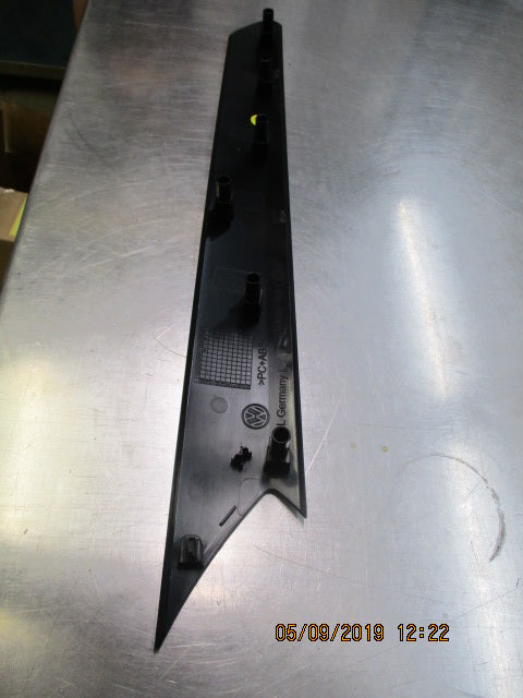 VW Tiguan II Genuine Drivers Front Door Trim  Silver New Part